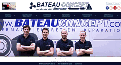 Desktop Screenshot of bateau-concept.com